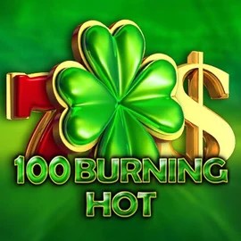 100 Burning Hot slot visual from Amusnet Interactive available on royalbetcasino.gr