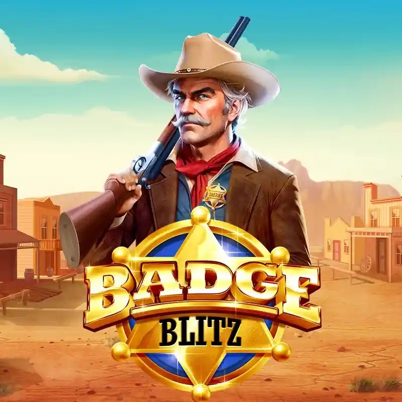 Slots logo of Badge Blitz from Pragmatic Play at Royal Bet Casino