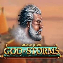 Official Slots logo: Age Of The Gods: God of Storms by Playtech at Royal Bet Casino