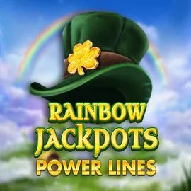Rainbow Jackpots Power Lines online game logo by Red Tiger Gaming on royalbetcasino.gr