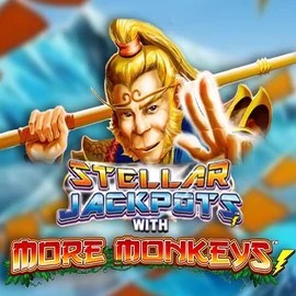 Stellar Jackpots with More Monkeys by Lightning Box Game, showcased at royalbetcasino.gr – game logo